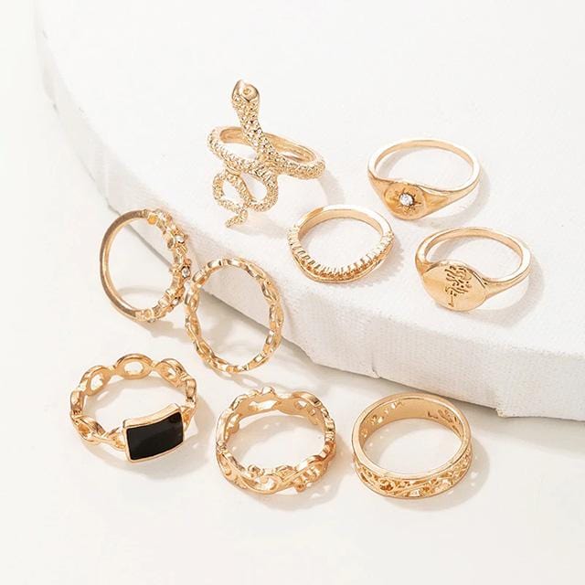 Medusa Vintage Snake Rings