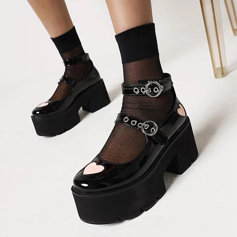 Sinner's Love Chunky Platform Shoes
