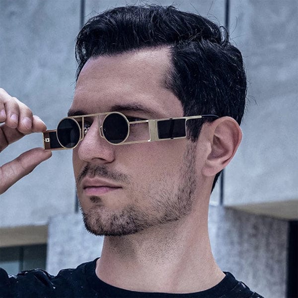 Skylar Round Punk Sunglasses