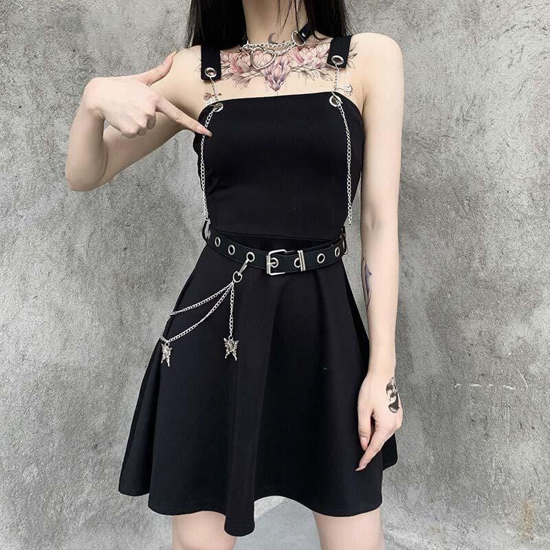 Wilderness Chain Mini Dress
