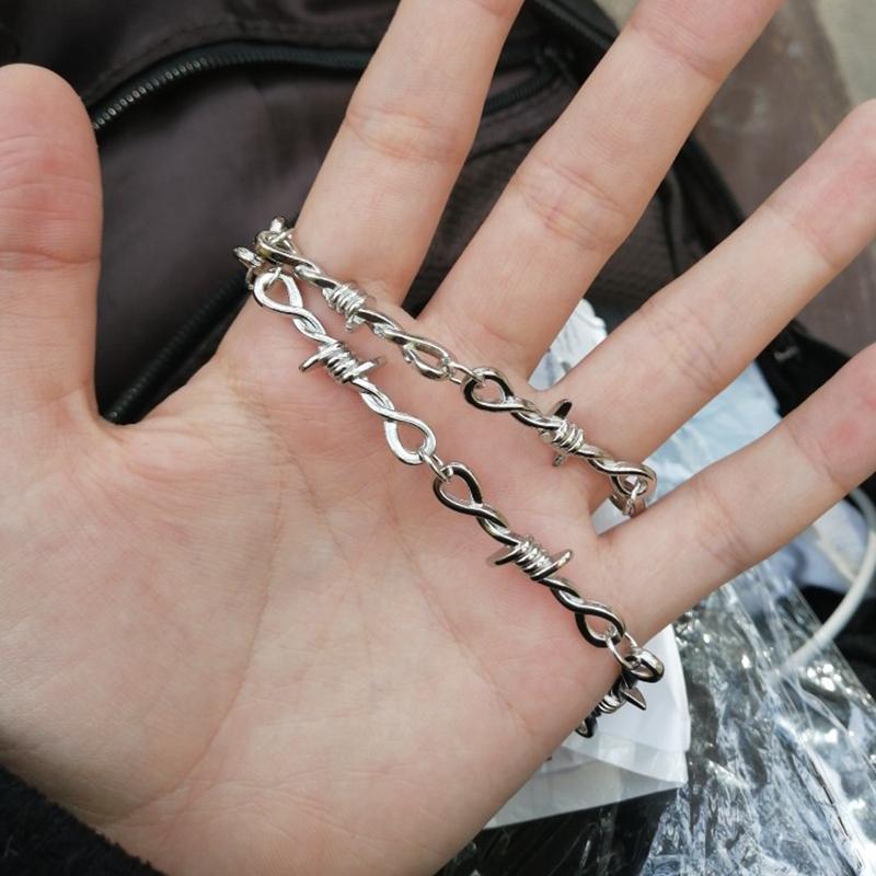 Barbed Wire Choker Necklace