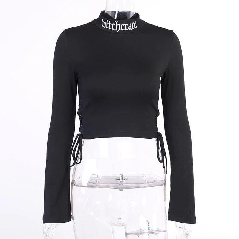 Lolita Vintage Crop Top Shirt