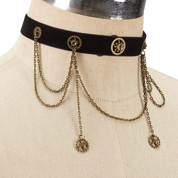 Steampunk Metal Gear Choker