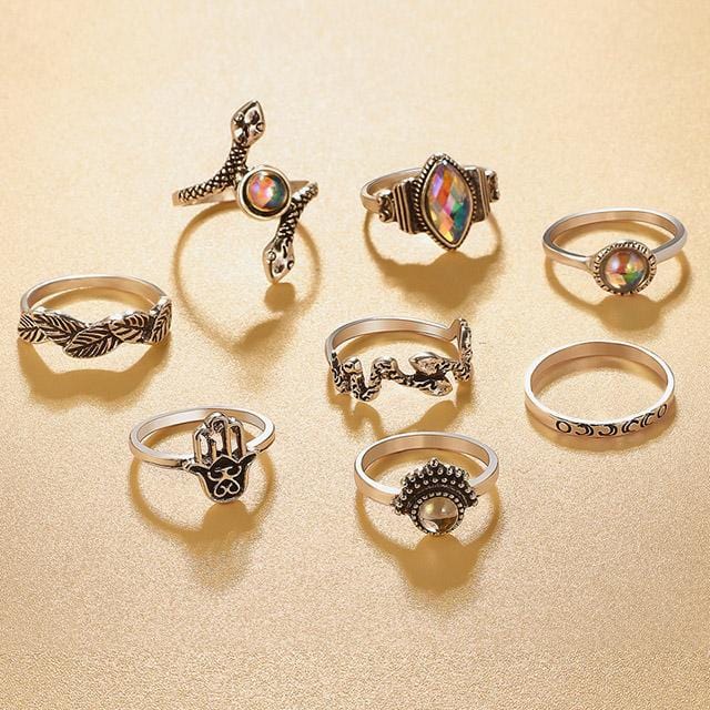 Medusa Vintage Snake Rings