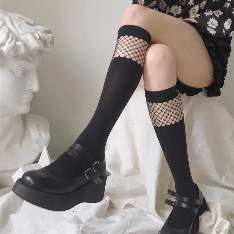 Vintage Gal Gothic Socks