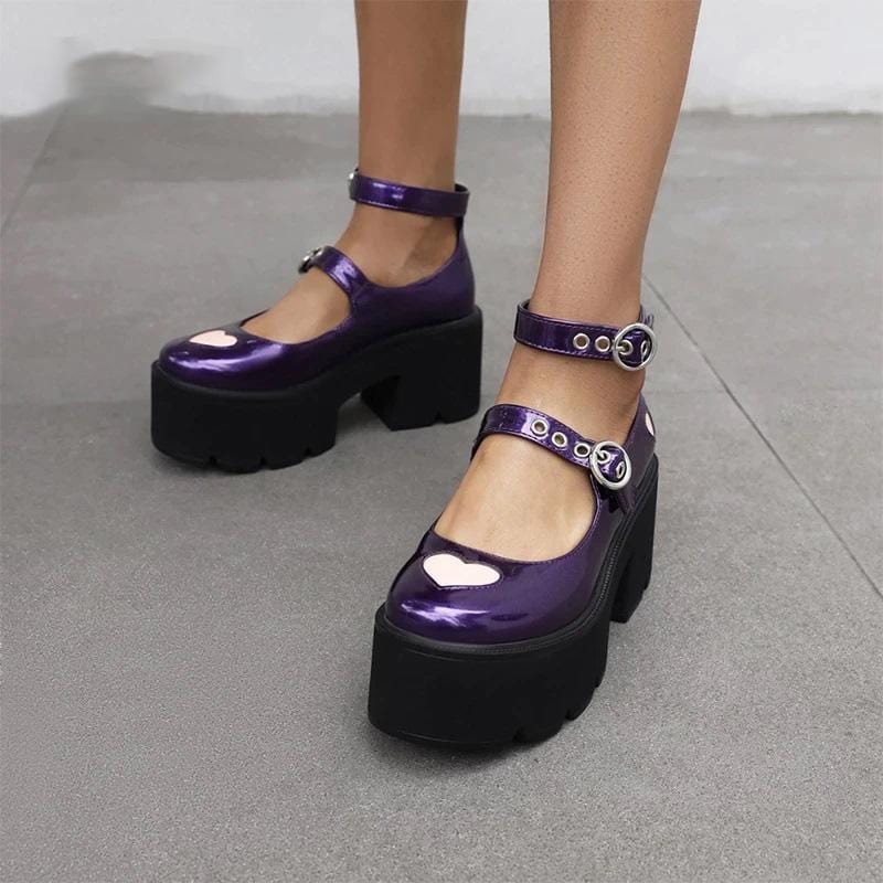 Sinner's Love Chunky Platform Shoes