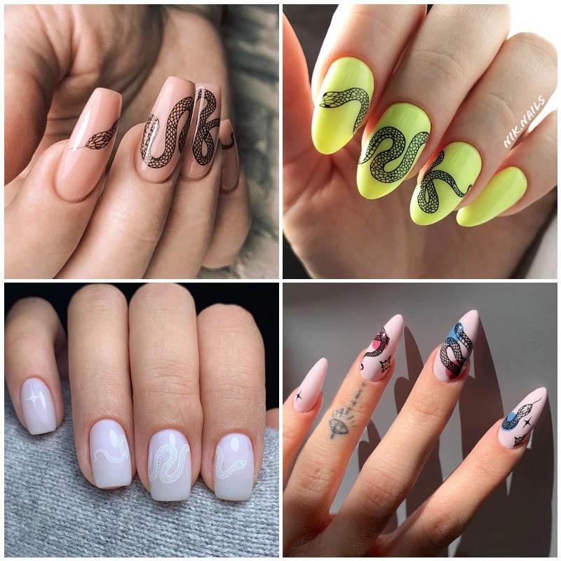 Serpent Nail Art Stickers