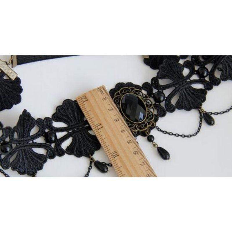 Aurora Punk Vintage Lace Headband