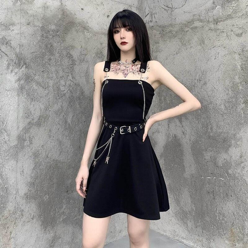 Wilderness Chain Mini Dress