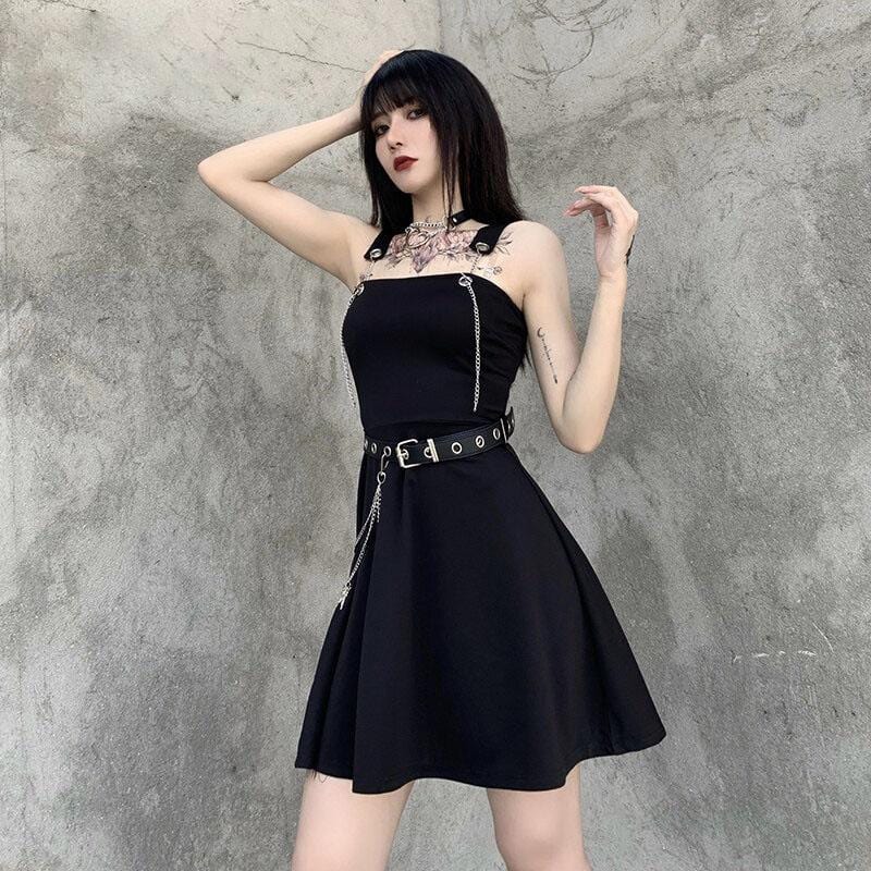 Wilderness Chain Mini Dress