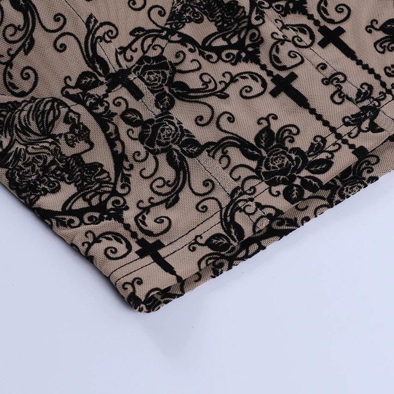 Breathless Vintage Floral Corset Top