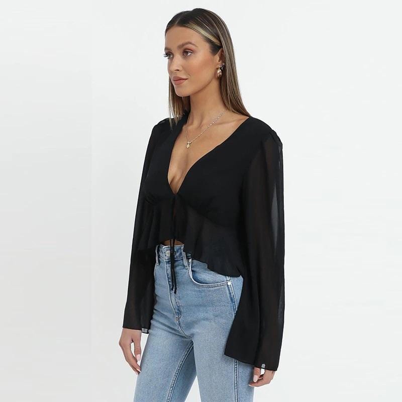 Amara Flare Crop Top