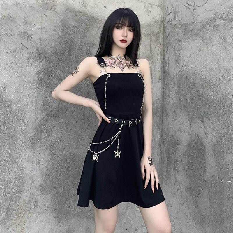 Wilderness Chain Mini Dress