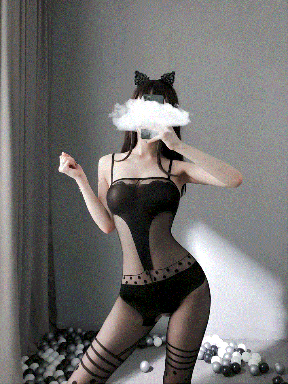 Lovesick Crotchless Bodystocking