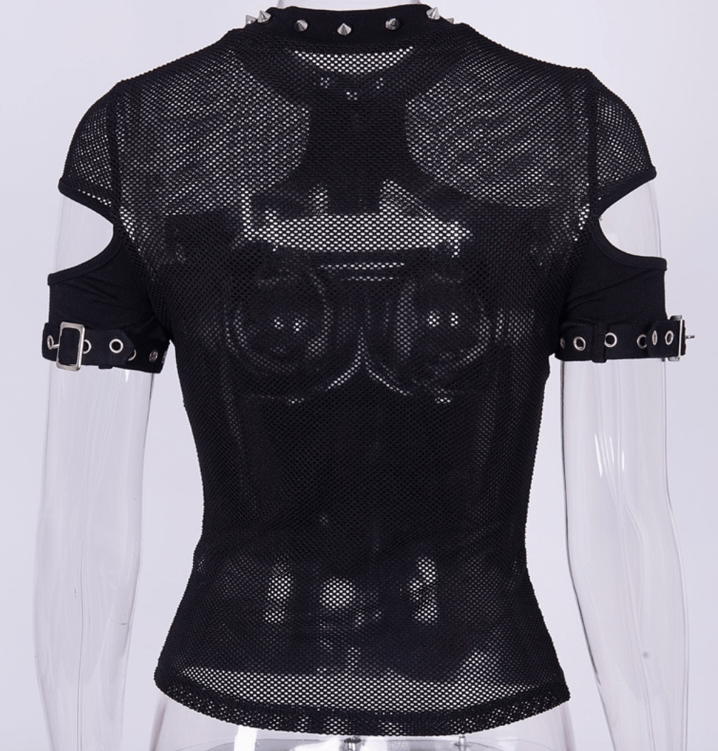 Draconia Gothic Mesh T-Shirt