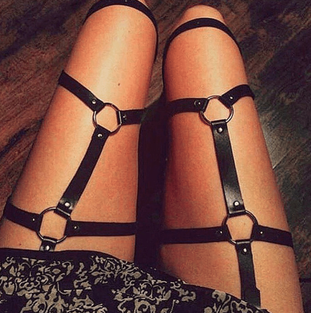 Bellatrix Gothic Belt Leather Bandage