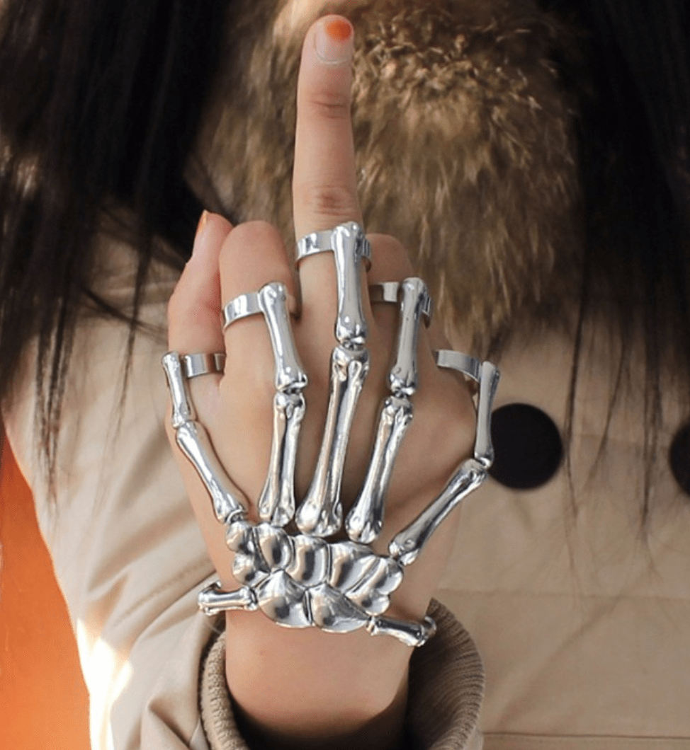 Hand Skeleton Bracelet