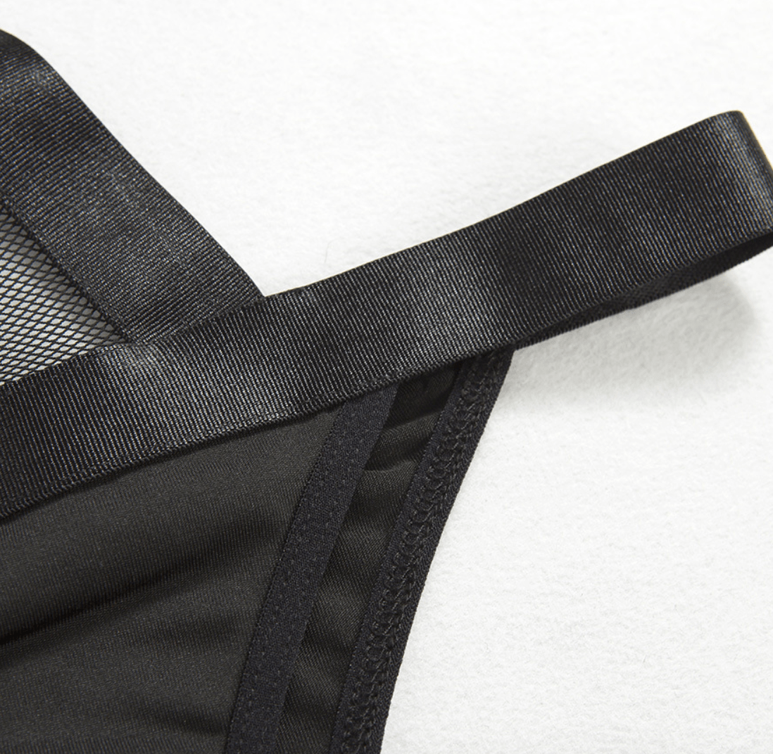 Mesh Bondage Bodysuit