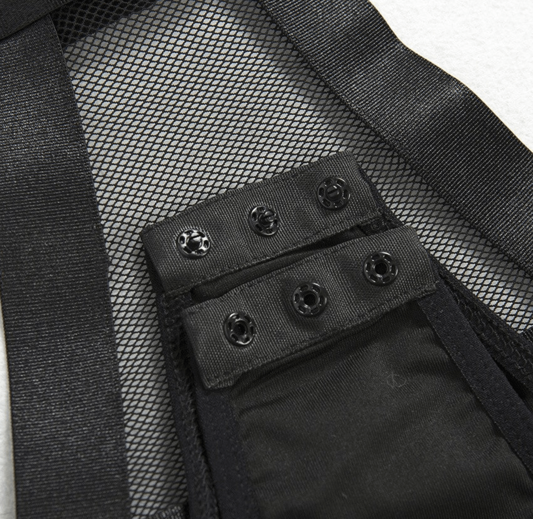 Mesh Bondage Bodysuit