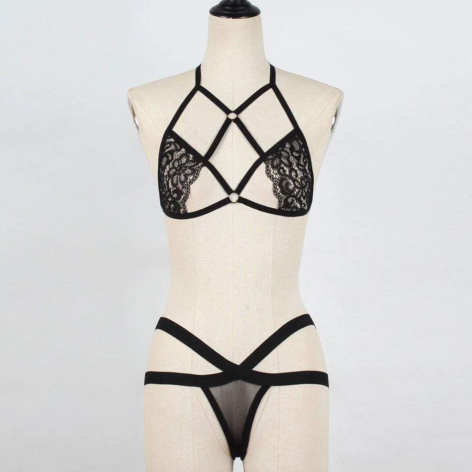 Daddy Kink Lace Gothic Lingerie