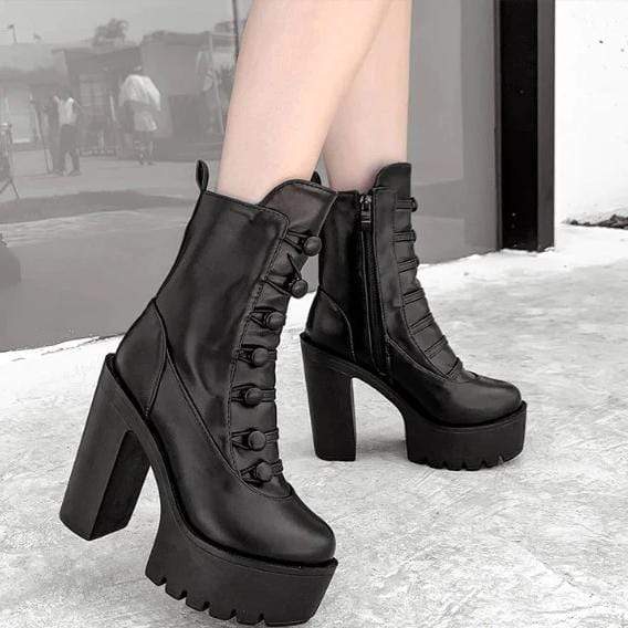 Hateful Prayers Platform Boots