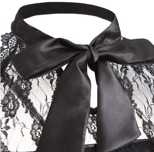 Gothic Bow Vintage Corset Dress