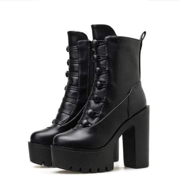 Hateful Prayers Platform Boots