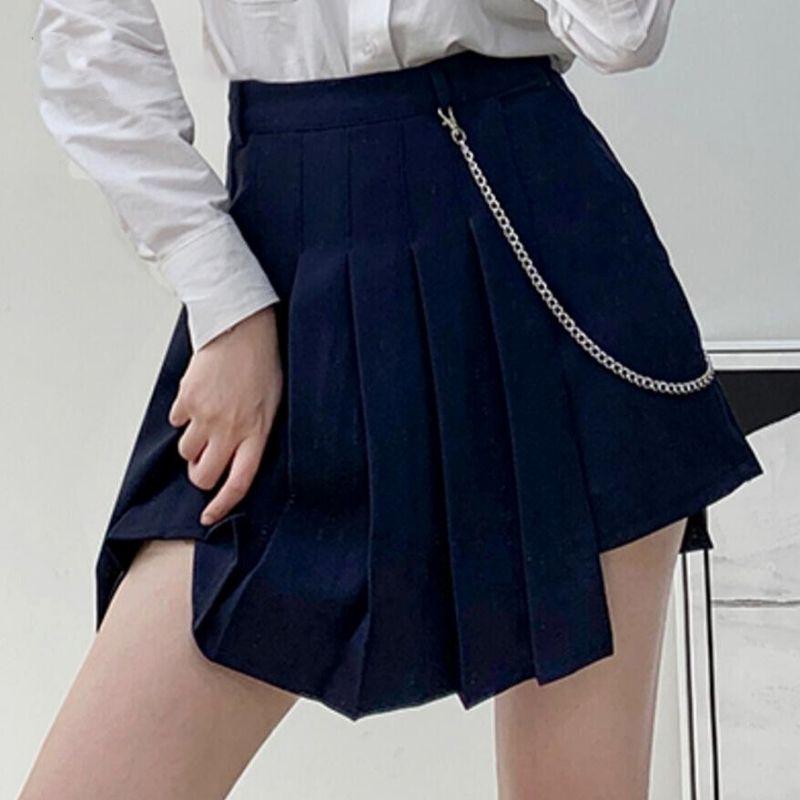 Wicked Scholar Pleated Punk Skirt