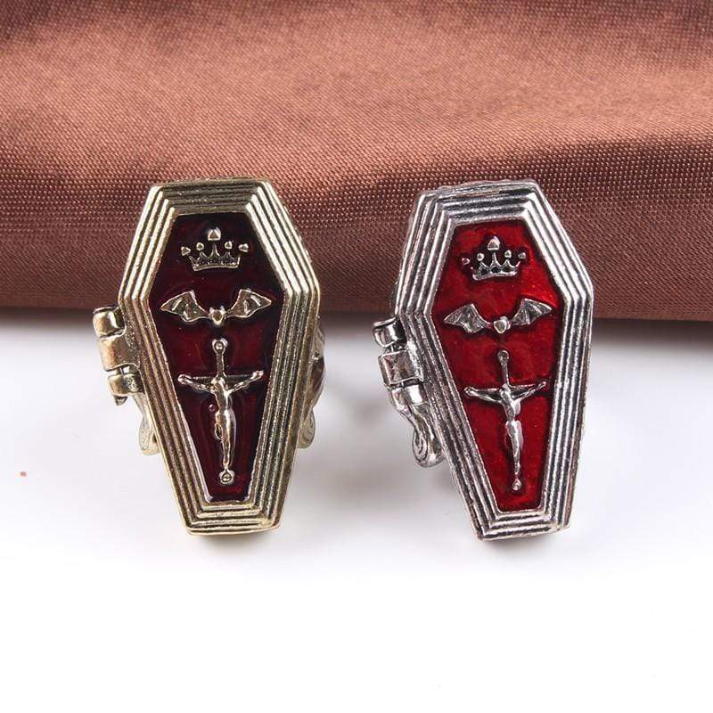 Vampire Coffin Ring