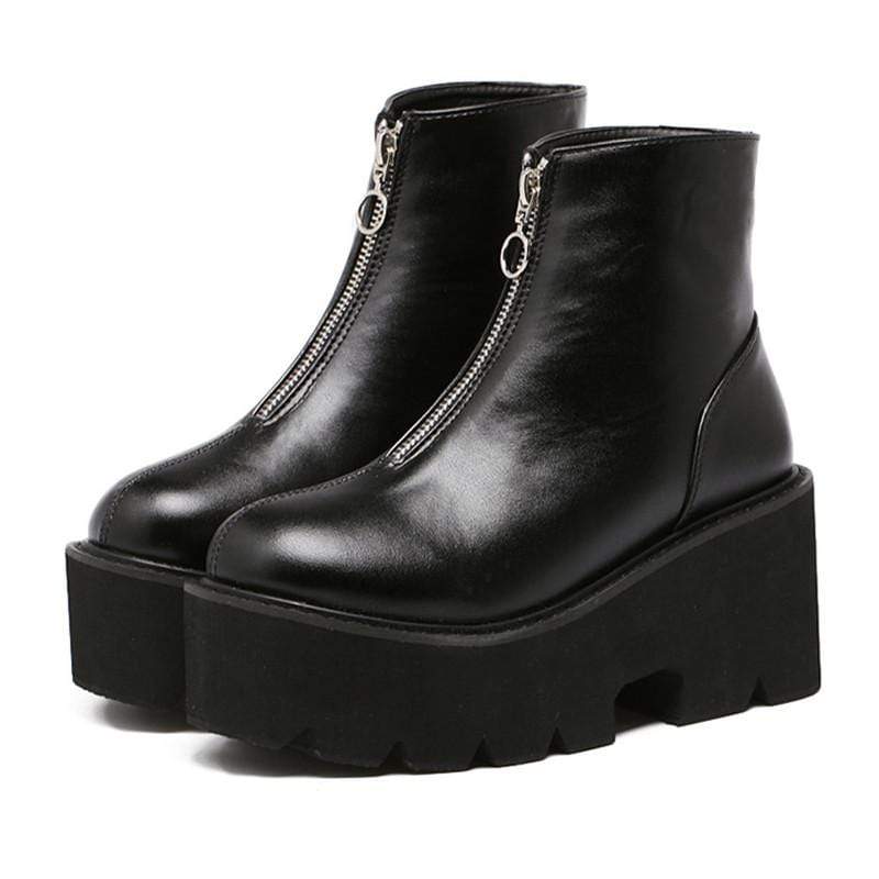 FRANKY PLATFORM BOOTS