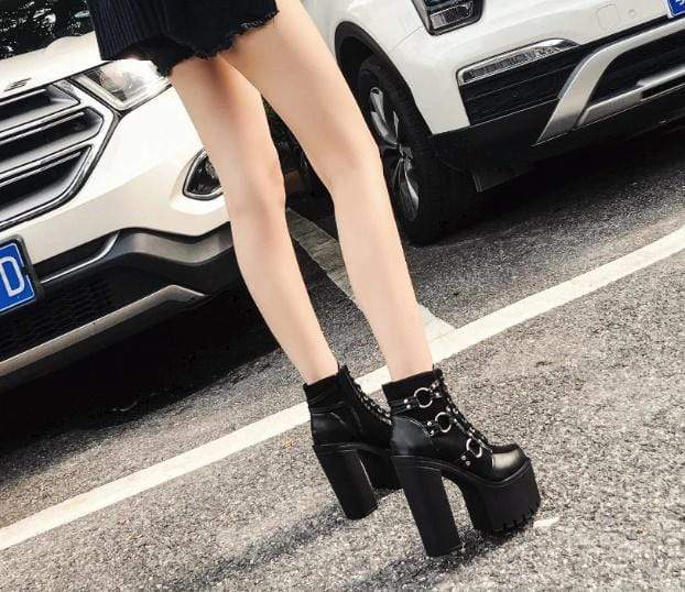 Gothic Harness Boots