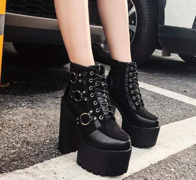 Gothic Harness Boots